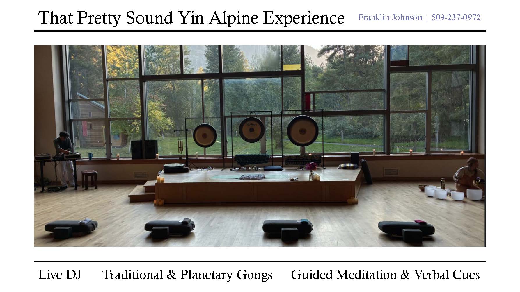 Image of sound experience studio.